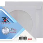 Office-3k Pencereli CD Zarfı 90 gr – 12.5 cm x 12.5 cm – 100'lü Paket