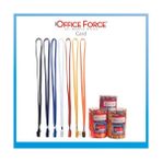 Office Force Plastikl Klipsli Beyaz Boyun Askı İpi 50'li