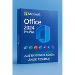 Office Pro Plus 2024/2026 Dijital Lisans Güncel Sürüm, Ömür Boyu Aktivasyon, Güvenli Kull