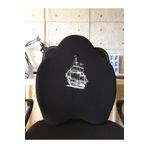 Officeküp X-large Visco Bel Destek Gamer Koltuk Yastığı- Siyah Gemi