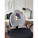 Officekup X-Large Visco Bel Destek Gamer Oyuncu Koltuk Yastığı- Gri Window