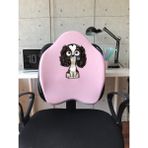 Officekup X-Large Visco Bel Destek Gamer Oyuncu Koltuk Yastığı- Pembe Bluedog