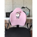 Officekup X-Large Visco Bel Destek Gamer Oyuncu Koltuk Yastığı- Pembe Pinguuu