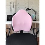 Officekup X-Large Visco Bel Destek Gamer Oyuncu Koltuk Yastığı Pembe