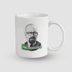 Offo Heisenberg Yazılı Breaking Bad Temalı Beyaz 300 ml Bardak Kupa