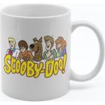 Offo Scooby Doo Karakterleri Tasarımlı Beyaz 300 ml Bardak Kupa