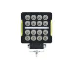 Offroad Sis Lambası 10,5X3,5X12cm Kare Beyaz-Amber 35W 12-80V (Adet Olarak)