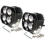 Offroad Sis Lambası 4 Led 20W Beyaz Cree Led Motorsiklet Uyumlu Çift Fiyatı
