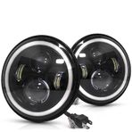 Offroad Sis Lambası 7inch 60w Led 12-24v Adet / Lass287