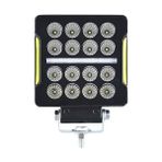 Offroad Sis Lambası Kare 10,5 X 3,5 X 12Cm 12-80V 35W Beyaz-Amber Adet / Lass351-1