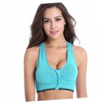 OFFSCH Dikişsiz Kablosuz Kadın Spor Sutyeni Kadınlar Için Atletler Önden Fermuarlı Yarışçı Sırtı Sporcu Sütyeni Kadın Tankı Üstleri Kadın Tank Tops Geçmek Koşma Fitness Yarış Arabası