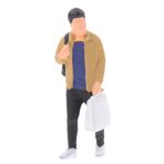 OFFSCH Minyatür Karakter Modeli Oyuncak Figürler Bebek Evi Dekorasyonu Minyatür Insan Heykeli Kum Tepsisi Figürleri Minyatür Şekilli Kalıp Mini Boyalı Insan Modeli Mini Figürler Reçine