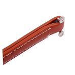 OFFSCH Vintage Stil Gitar Amfi Hoparlör Sapı Kayışı Açık Kahverengi Ses Kabini için Uygun Pu Deri Güçlendirici Metal Çubuklar