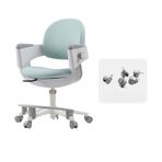 Ofis Bilgisayar Masası Sandalyesi- Çocuk Çalışma Koltuğu, Yüksekliği Ayarlanabilir Çalışma Koltuğu, Çocuk Ofis Koltuğu, Ergonomik Ofis Bilgisayar Masası Çocuk Çalışma Koltuğu(Blue)