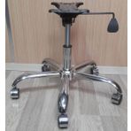 Ofis Büro Çalışma koltuğu için Metal Yıldız Ayak Amortisör Tekerlek Şase Tek Kollu Mekanizma Seti