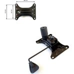 Ofis Büro Çalışma Koltuğu Için Tek Kol Metal Şase Mekanizma (15X20CM) Yedek Parça