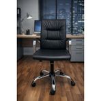 Ofis Çalışma ve Sekreter Koltuğu, Suni Deri, Fonksiyonel Döner Mekanizma, Ergonomik Tasarım Modern Ve Şık