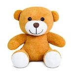 Ofis HEiyesi 20-25 cm Figürlü Pelüş Ayıcık, 20 cm Teddy Bear,Sevgiliye Hediye,Ayı Teddy,Peluş Ayıcık,Plush Toys,Ofis Hediyesi (ayı)