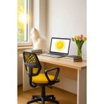 Ofis Koltuğu, Büro Koltuğu, Çalışma Sandalyesi, Oyuncu Koltuğu, Patron Koltuğu, Ofis Sandalyesi - Sarı