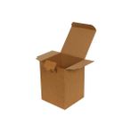 Ofis Turka 12 x 12 x 16 cm Kilitli Kutu - Kraft