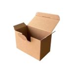 Ofis Turka 12 x 7 x 8 cm Kilitli Kutu - Kraft