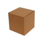 Ofis Turka 14 x 14 x 14 cm Kilitli Kutu - Kraft