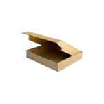 Ofis Turka 30 x 26 x 5,5 cm Çift Oluklu Kilitli Kutu - Kraft