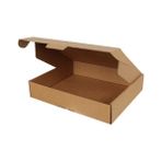 Ofis Turka 39 x 22 x 8 cm Çift Oluklu Kilitli Kutu - Kraft