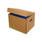 Ofis Turka 41 x 33 x 31 cm Çift Oluklu Arşiv Kutusu - Kraft