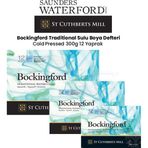 Ofis Turka Bockingford Traditional Sulu Boya Defteri Cold Pressed 300g 12 Yaprak