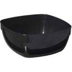 Ofis Turka Kristal Kare Kase Siyah 300 ml - 12 Adet