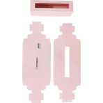 Ofis Turka Montajsız Kapaklı Makaron Kutusu Pembe 5x20x5 cm - 50 Adet