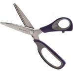 Ofis Turka N5350 Plastik Saplı Terzi Sürfile Zigzag Kesim Makası 230MM - Renkli