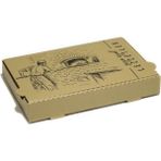 Ofis Turka Pide Kutusu 28x18x4 cm - 100 Adet