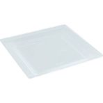 Ofis Turka Plastik Kare Tabak Şeffaf 18 cm - 10 Adet