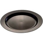 Ofis Turka Plastik Siyah Tabak 23 cm - 10 Adet