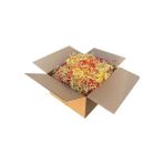 Ofis Turka Zikzak Kırpık Kağıt Dolgu Malzemesi -Sarı Kırmızı - 250GR.