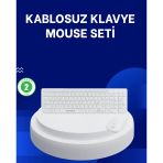 Ofis Ve Ev Kullanımı İçin Kablosuz Klavye Fare Seti - Ergonomik Ve Pratik Mir38002024