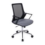 Ofisbazaar Alf Fileli Çalışma Koltuğu | Ergonomik Şef ve Toplantı Koltuğu Gri