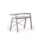 Ofisbazaar Home Desk 120X60 Cm – Üst Raflı Metal Ayaklı Çalışma Masası