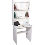 Ofisbazaar Kitaplıklı Çalışma Masası - Y: 177 cm D: 51 cm G: 72 cm - Beyaz