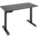 Ofisbazaar Prolift 140X70 cm Elektrikli Yükseklik Ayarlı Çalışma Masası – 3 Hafızalı - Siyah - Siyah