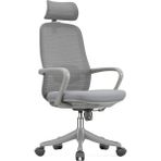 Ofisbazaar Rose Manager Ergonomik Fileli Gri Çalışma Koltuğu