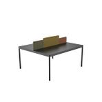Ofisimi Less İkili 180 Cm Çalişma Ofis Masa Workstation (siyah)