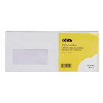 Ofix Diplomat Pencereli 105x240 mm 50 Adet Beyaz Zarf