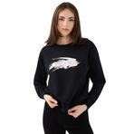 Oft Kadın Sweatshirt,Siyah Xs,8683504465432