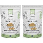 OG Natural 2'li Organik Bebek Bisküvisi 2 x 300 Gr +6 Ay