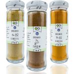 OG natural Organik Baharat Seti ( Toz Tarçın, Toz Zerdeçal, Toz Zencefil)