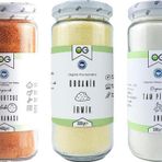 OG natural Organik Yoğurtsuz Bebek Tarhanası, Organik İrmik,Organik Tam Pirinç Unu +6 Ay
