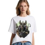 OGC Anubis Oversize Unisex T-Shirt - 2XL - Beyaz